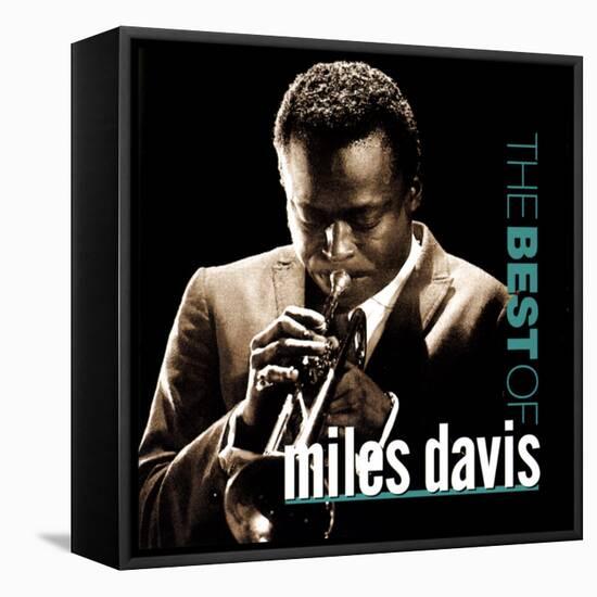 Miles Davis All-Stars - The Best of Miles Davis-null-Framed Stretched Canvas