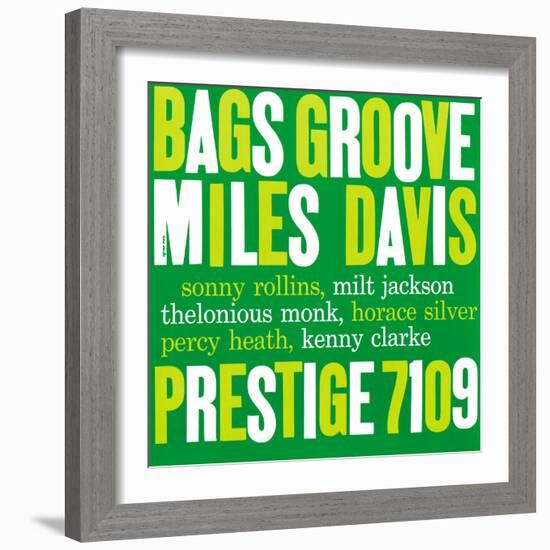 Miles Davis - Bags Groove-null-Framed Art Print