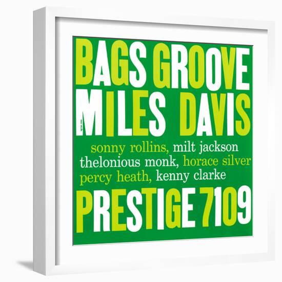 Miles Davis - Bags Groove-null-Framed Art Print