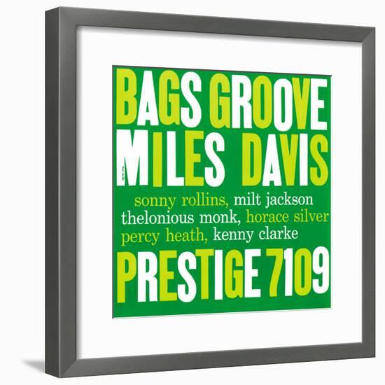 Miles Davis - Bags Groove-null-Framed Art Print