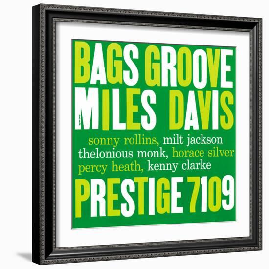 Miles Davis - Bags Groove--Framed Art Print