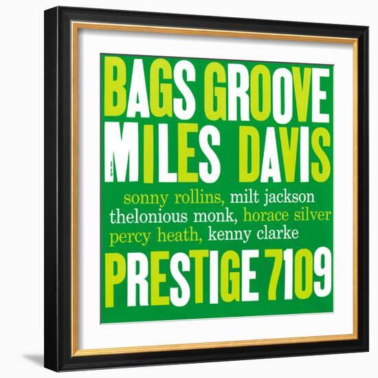Miles Davis - Bags Groove--Framed Art Print
