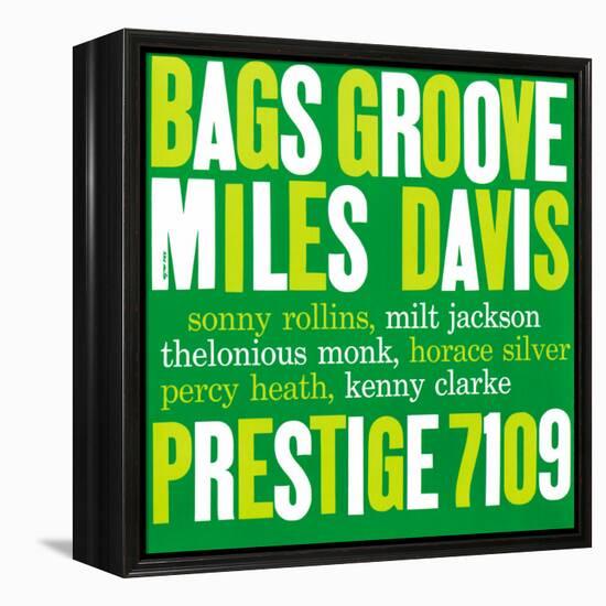 Miles Davis - Bags Groove-null-Framed Stretched Canvas
