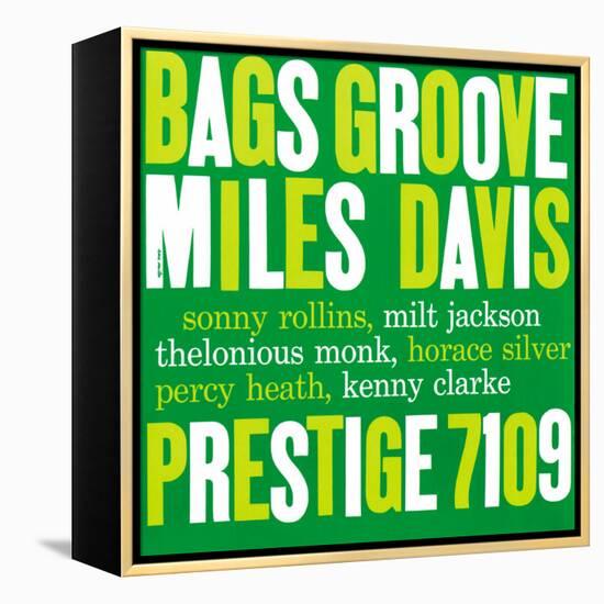 Miles Davis - Bags Groove-null-Framed Stretched Canvas