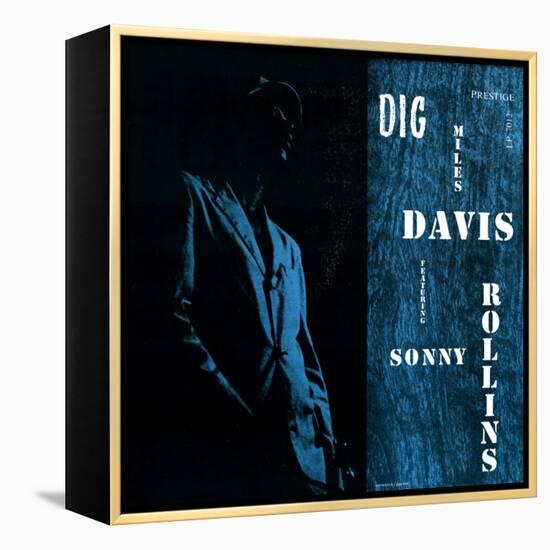 Miles Davis featuring Sonny Rollins - Dig-null-Framed Stretched Canvas