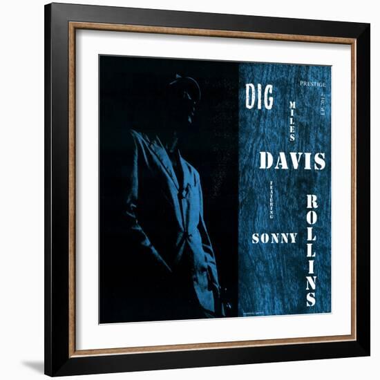 Miles Davis featuring Sonny Rollins - Dig-null-Framed Art Print