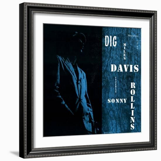 Miles Davis featuring Sonny Rollins - Dig-null-Framed Art Print