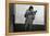 Miles Davis Kissing Trumpet-null-Framed Stretched Canvas