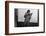 Miles Davis Kissing Trumpet-null-Framed Photo