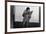 Miles Davis Kissing Trumpet-null-Framed Photo