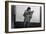 Miles Davis Kissing Trumpet-null-Framed Photo