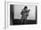 Miles Davis Kissing Trumpet-null-Framed Photo