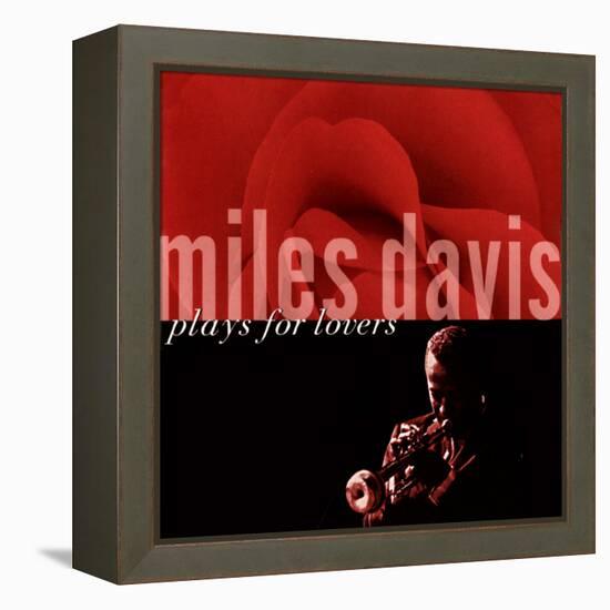 Miles Davis - Miles Davis Plays for Lovers-null-Framed Stretched Canvas