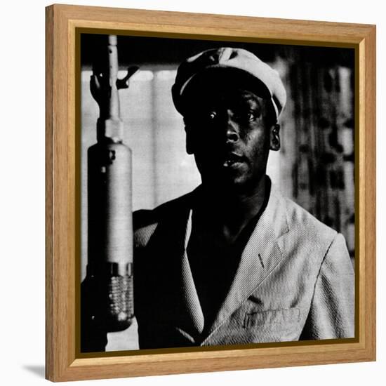 Miles Davis - The Musings of Miles-null-Framed Stretched Canvas