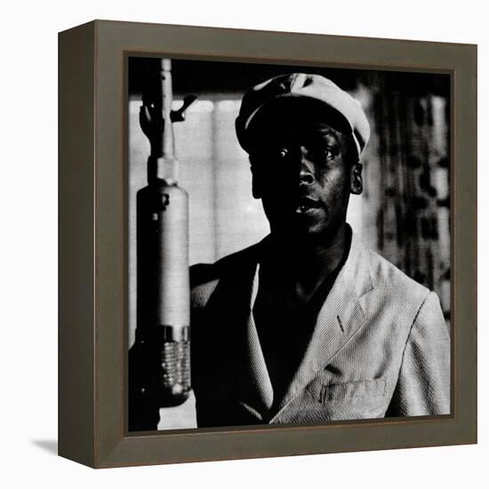 Miles Davis - The Musings of Miles-null-Framed Stretched Canvas