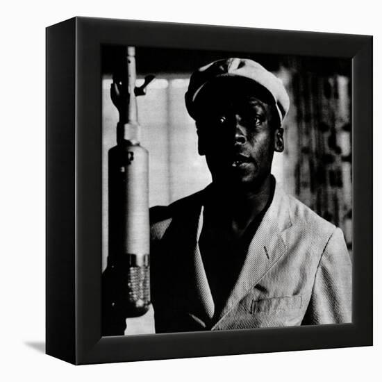 Miles Davis - The Musings of Miles-null-Framed Stretched Canvas