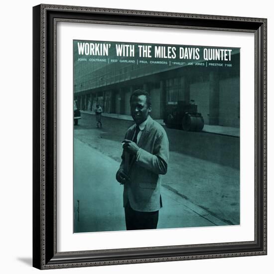 Miles Davis - Workin' with the Miles Davis Quintet-null-Framed Art Print