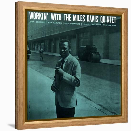 Miles Davis - Workin' with the Miles Davis Quintet-null-Framed Stretched Canvas