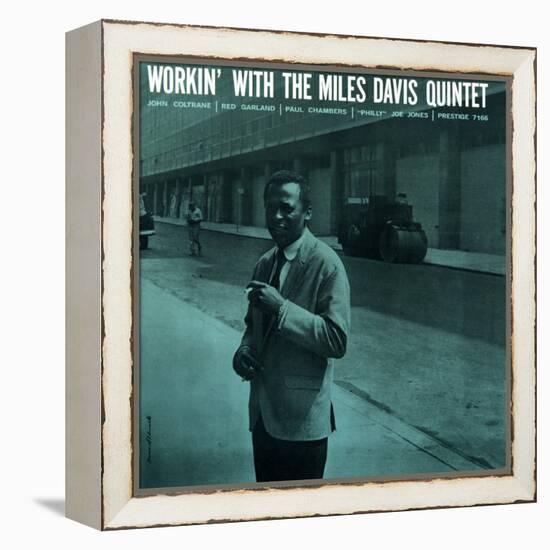 Miles Davis - Workin' with the Miles Davis Quintet-null-Framed Stretched Canvas