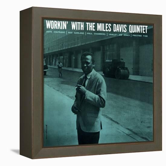 Miles Davis - Workin' with the Miles Davis Quintet-null-Framed Stretched Canvas