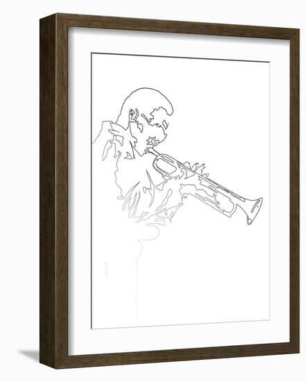 Miles Davis-Logan Huxley-Framed Premium Giclee Print