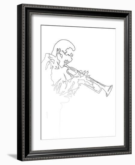 Miles Davis-Logan Huxley-Framed Premium Giclee Print