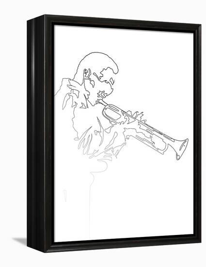 Miles Davis-Logan Huxley-Framed Stretched Canvas