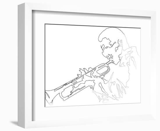 Miles Davis-Logan Huxley-Framed Premium Giclee Print
