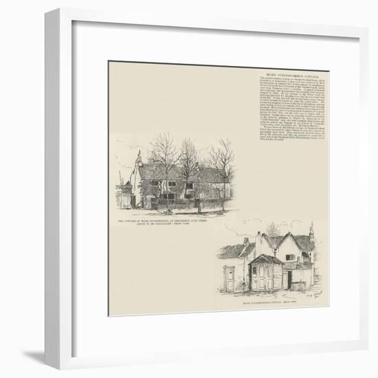 Miles Syndercombe's Cottage-null-Framed Giclee Print