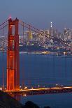 Street Scene at Night with Historic San Francisco Street Car-Miles-Framed Photographic Print