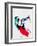 Miles Watercolor-Lora Feldman-Framed Premium Giclee Print