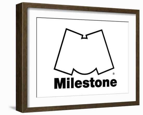 Milestone Records-null-Framed Art Print