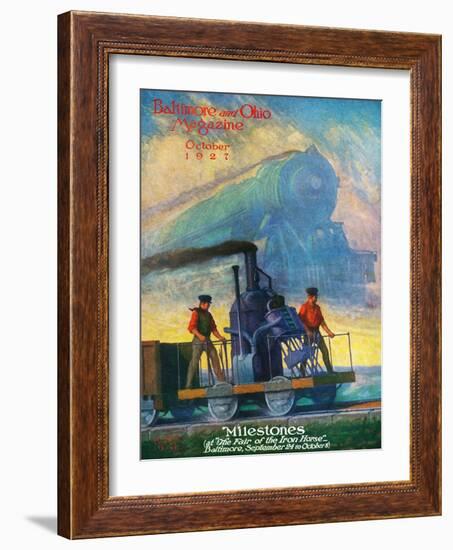 Milestones-Herbert Stitt-Framed Giclee Print