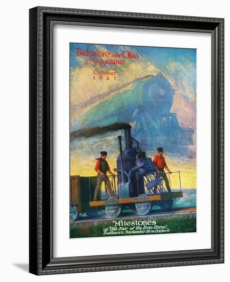 Milestones-Herbert Stitt-Framed Giclee Print