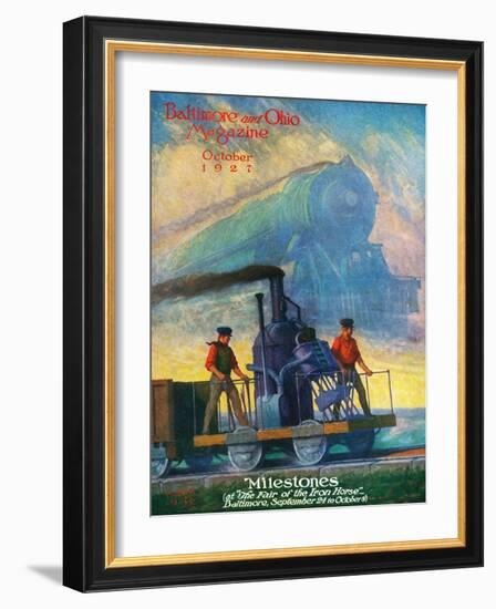 Milestones-Herbert Stitt-Framed Giclee Print