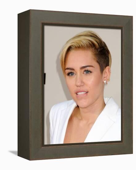 Miley Cyrus-null-Framed Stretched Canvas