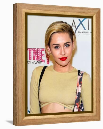 Miley Cyrus-null-Framed Stretched Canvas