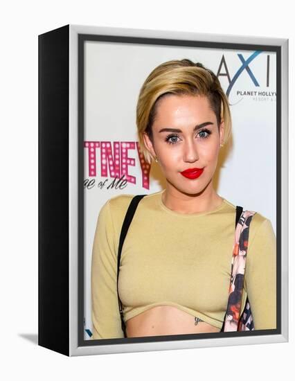 Miley Cyrus-null-Framed Stretched Canvas