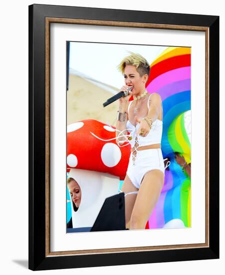 Miley Cyrus-null-Framed Photo