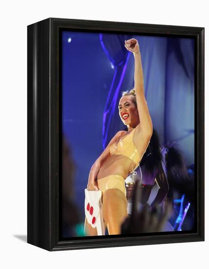 Miley Cyrus-null-Framed Stretched Canvas