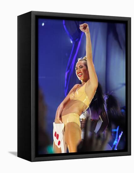 Miley Cyrus-null-Framed Stretched Canvas