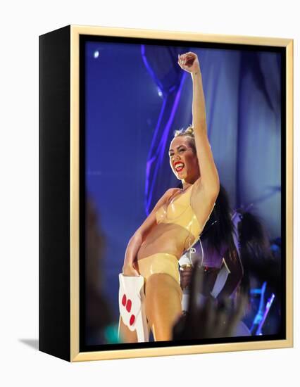 Miley Cyrus-null-Framed Stretched Canvas