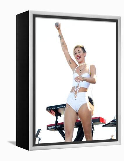 Miley Cyrus-null-Framed Stretched Canvas