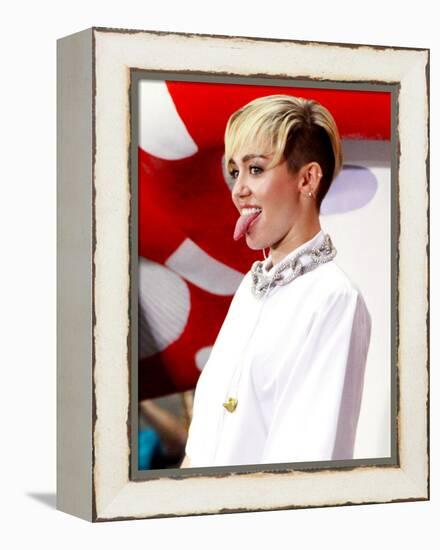 Miley Cyrus-null-Framed Stretched Canvas