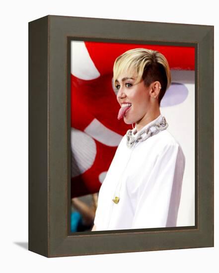 Miley Cyrus-null-Framed Stretched Canvas