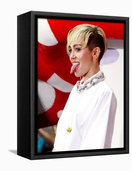 Miley Cyrus-null-Framed Stretched Canvas