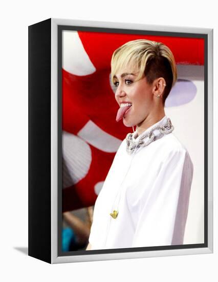 Miley Cyrus-null-Framed Stretched Canvas