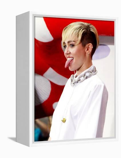 Miley Cyrus-null-Framed Stretched Canvas