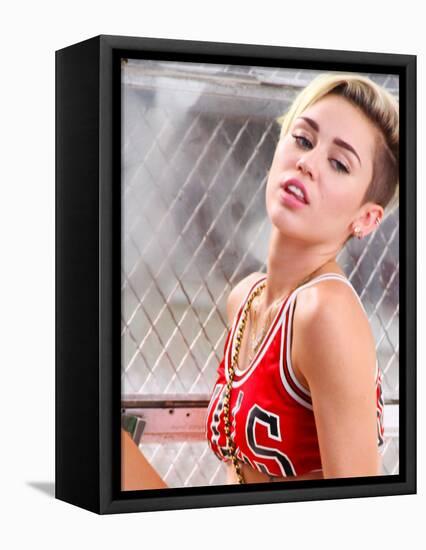 Miley Cyrus-null-Framed Stretched Canvas