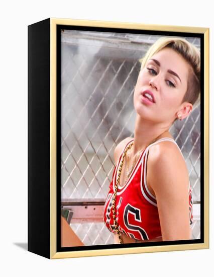 Miley Cyrus-null-Framed Stretched Canvas